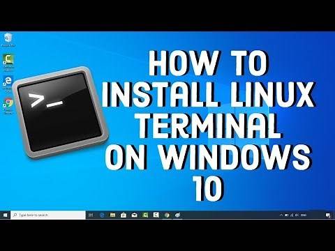 How to Install Linux Terminal on Windows 10