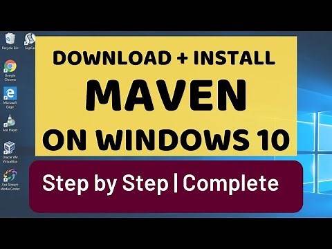 How to install MAVEN on WINDOWS 10 | Step by Step