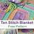 10 stitch blanket pattern knit