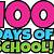 100 days of school drawing