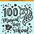 100 days of school unicorn poster