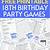 18th birthday party games ideas