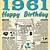 1961 birthday party ideas