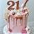 21st birthday cake ideas for her