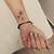 3 Star Tattoo On Wrist