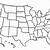 50 states map blank printable