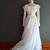 70s wedding dress xs