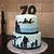 70th birthday cake ideas dad