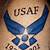 Air Force Symbol Tattoo Designs
