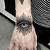 All Seeing Eye Wrist Tattoo