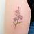 Aster Flower Tattoo