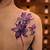 Back Tattoo Flower Designs