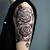 Black And Grey Roses Tattoo
