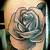 Black And Grey Roses Tattoos