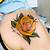 Black And Yellow Rose Tattoo