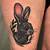 Black Rabbit Tattoo