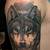 Black Wolf Tattoo