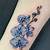 Blue Orchid Tattoo