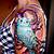 Blue Owl Tattoo