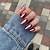 Burgundy Chrome Nails: Let Your Nails Do the Talking with this Jaw-Dropping Look!