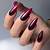 Burgundy Chrome Nails: Nail the Perfect Balance of Sophistication and Pizzazz!