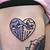 Cat Heart Tattoo