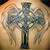 Celtic Cross Tattoo With Wings