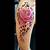 Cheetah Rose Tattoo