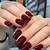 Cherry Noir: Embrace the Dark Side of Fall with Gorgeous Dark Maroon Nail Colors