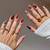 Chic and Cozy: Trendy Nail Sets for a Warm Autumn Look