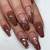 Classy Allure: Accentuate Your Style with Ombre Brown Nude nails