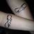 Couple Infinity Tattoos