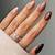 Cozy and Glamorous: Embrace Fall with Chic Brown Nail Inspiration