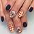 Cozy and Playful: Fall-inspired Nail Art for Short Nails