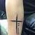 Cross On Arm Tattoo