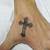Cross Tattoo On Hand Meaning