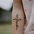 Cross Tattoos With Flowers And Vines
