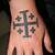 Crusaders Cross Tattoo