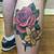 Daffodil And Rose Tattoo