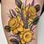 Daffodil Flower Tattoo Designs