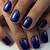 Dashing Denim: Rock Dark Blue Nail Colors with Confidence This Fall