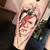 David Bowie Lightning Bolt Tattoo