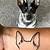Dog Silhouette Tattoo