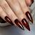 Dramatic Glam: Flaunt Your Attitude with Vampy Nails