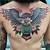 Eagle Chest Tattoo Designs