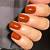 Effortless Fall Elegance: Flaunt Your Style with Stunning Burnt Orange Manicures