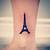 Eiffel Tower Tattoo