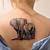 Elephant Mom And Baby Tattoo