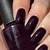 Enigmatic Charisma: Captivate Hearts with Dark Plum Nails