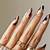 Exude Confidence: Dark Brown Nail Inspirations That Define Your Persona!